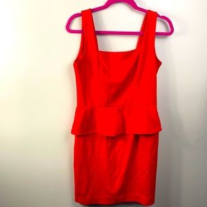 Ruffled Fitted Dress